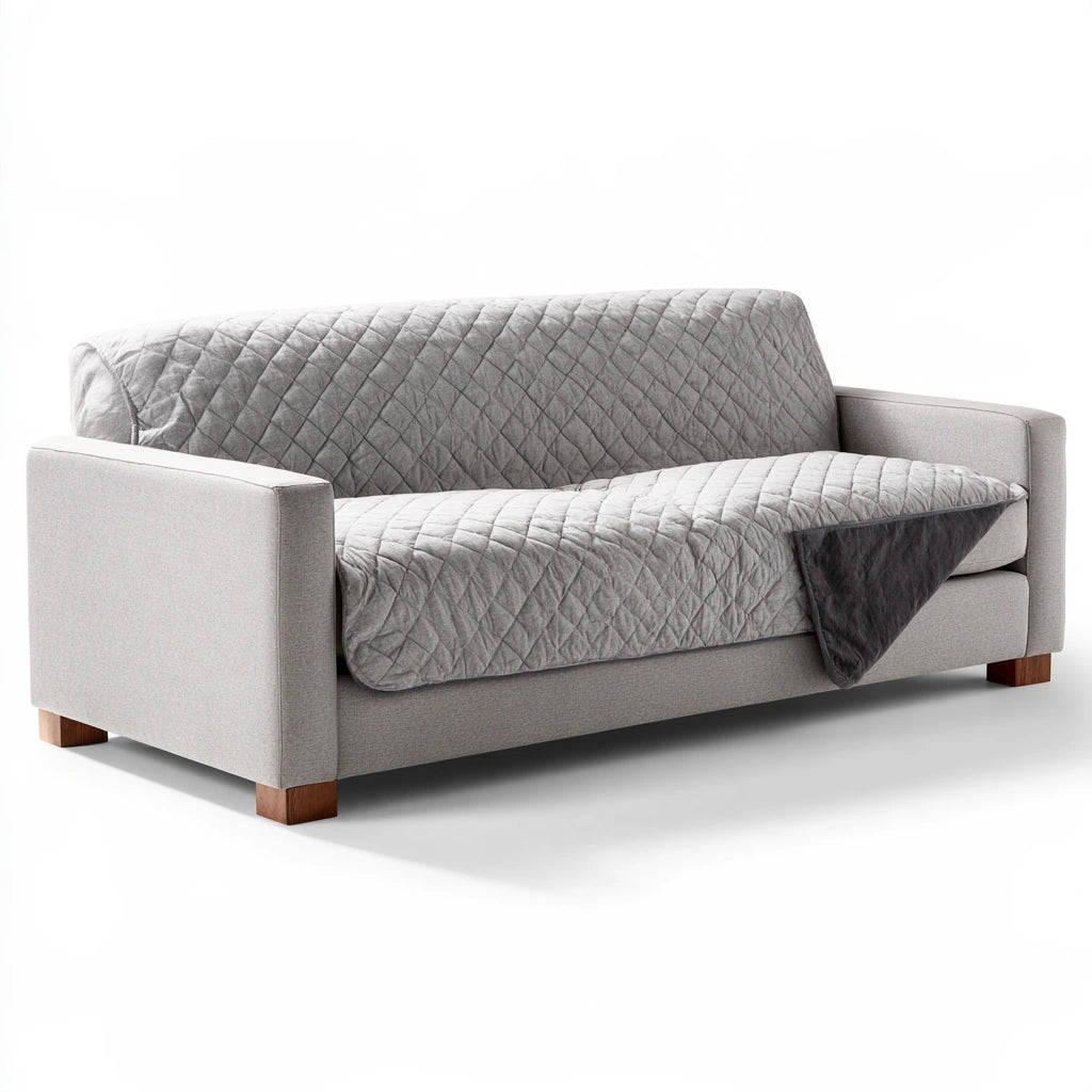 Modernes Polstersofa, Farbe: hellgrau