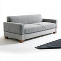 Modernes Polstersofa, Farbe: hellgrau